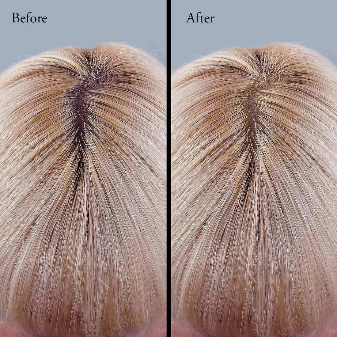 Pure Mineral Shades Blonde: Mica Powder Root Touch-Up Kit With Brush (.32 Ounce), Hair Mineral Powder, Temporary Hair Color, Root Concealer In Blonde, Brown Or Black, Cover Up, Hair Dye Powder - Pure