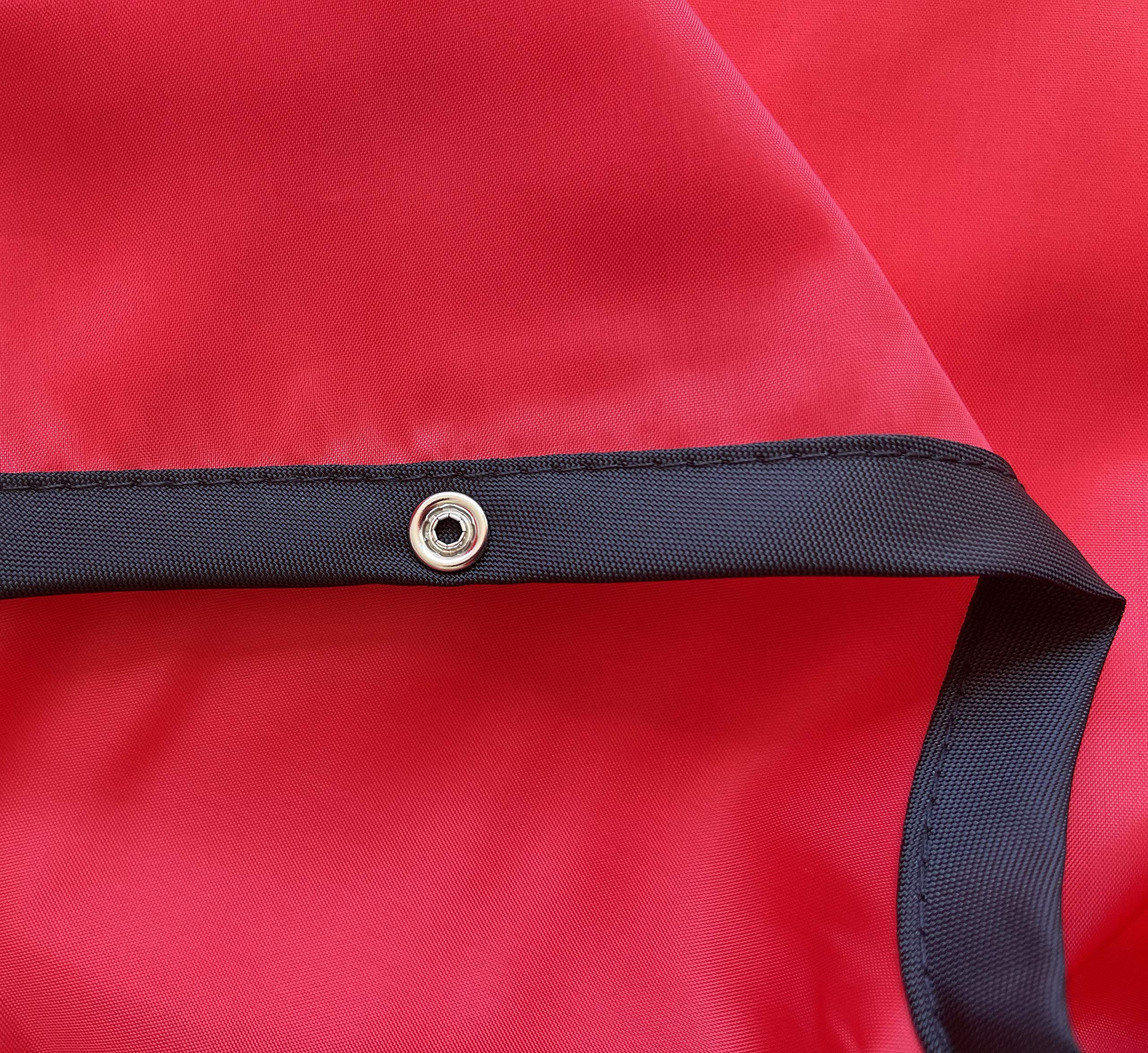 Betty Dain Barber Pole Cutting / Styling Cape, Red