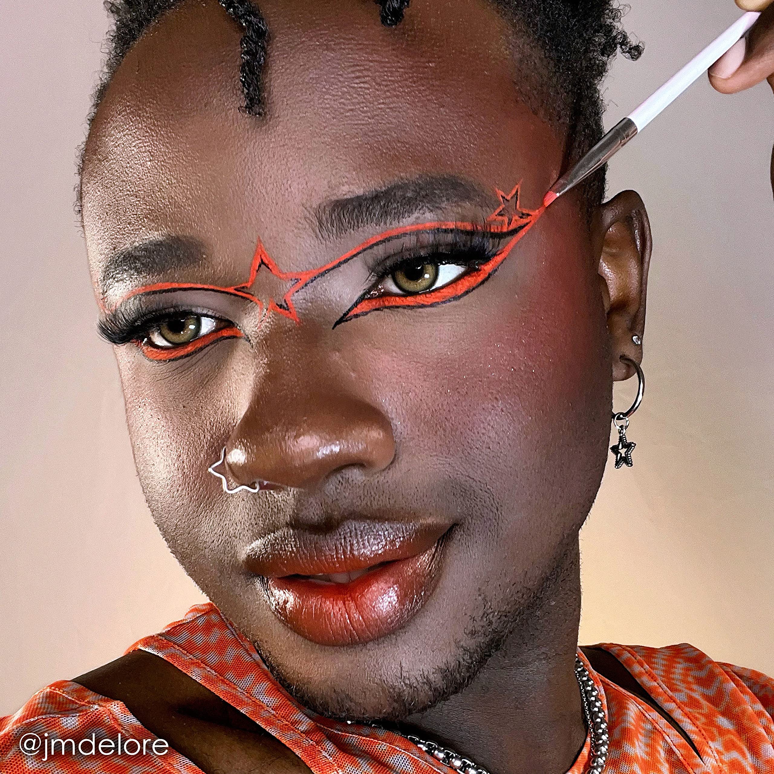 Mehron Makeup StarBlend Cake Makeup ORANGE - 2oz