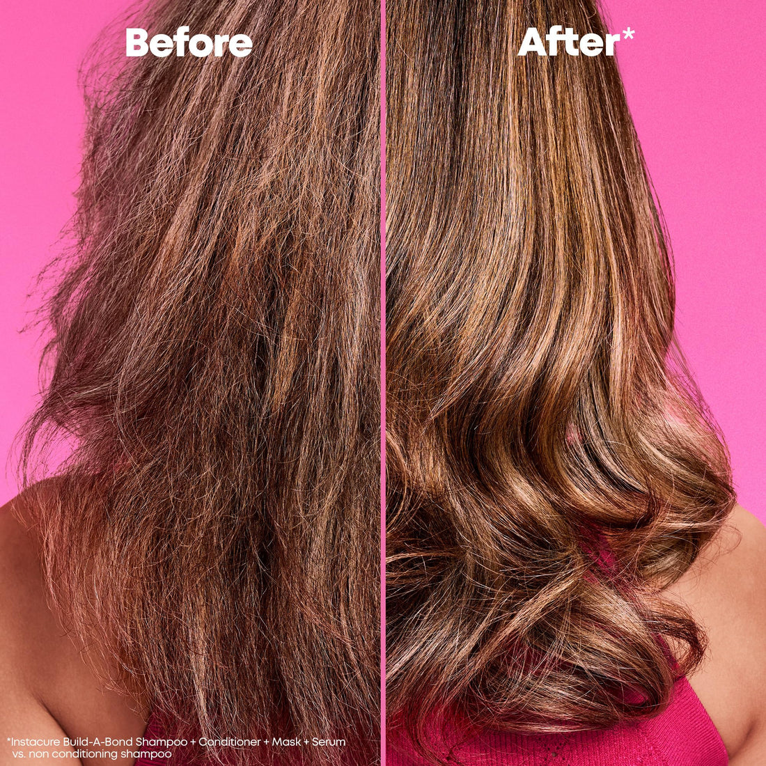 Matrix Instacure Build-A-Bond Mighty Bonds Shampoo | Bonding Care Shampoo | Repairs Very Damaged Hair | Strengthens & Softens | With Citric Acid & Squalane | Vegan, Sulfate-Free, Paraben-Free | 300ml