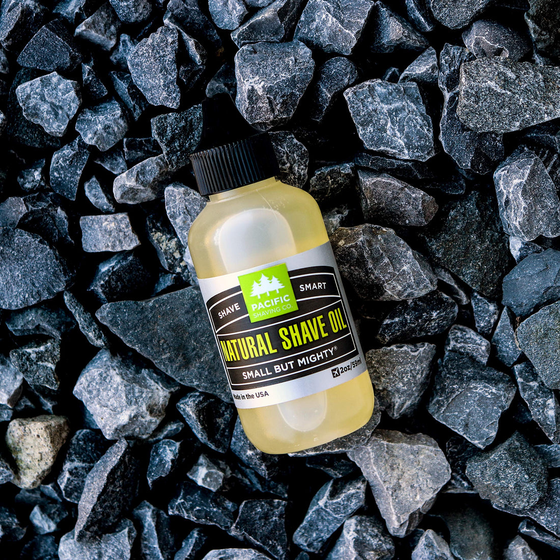 Pacific Shaving Company Natural Shaving Oil - Eliminates Cuts, Nicks, Razor Burn, Soothes & Moisturizes Skin, Reduces Irritation, with Safe, Natural & Organic Ingredients, Made in USA, 2 oz (3-Pack)