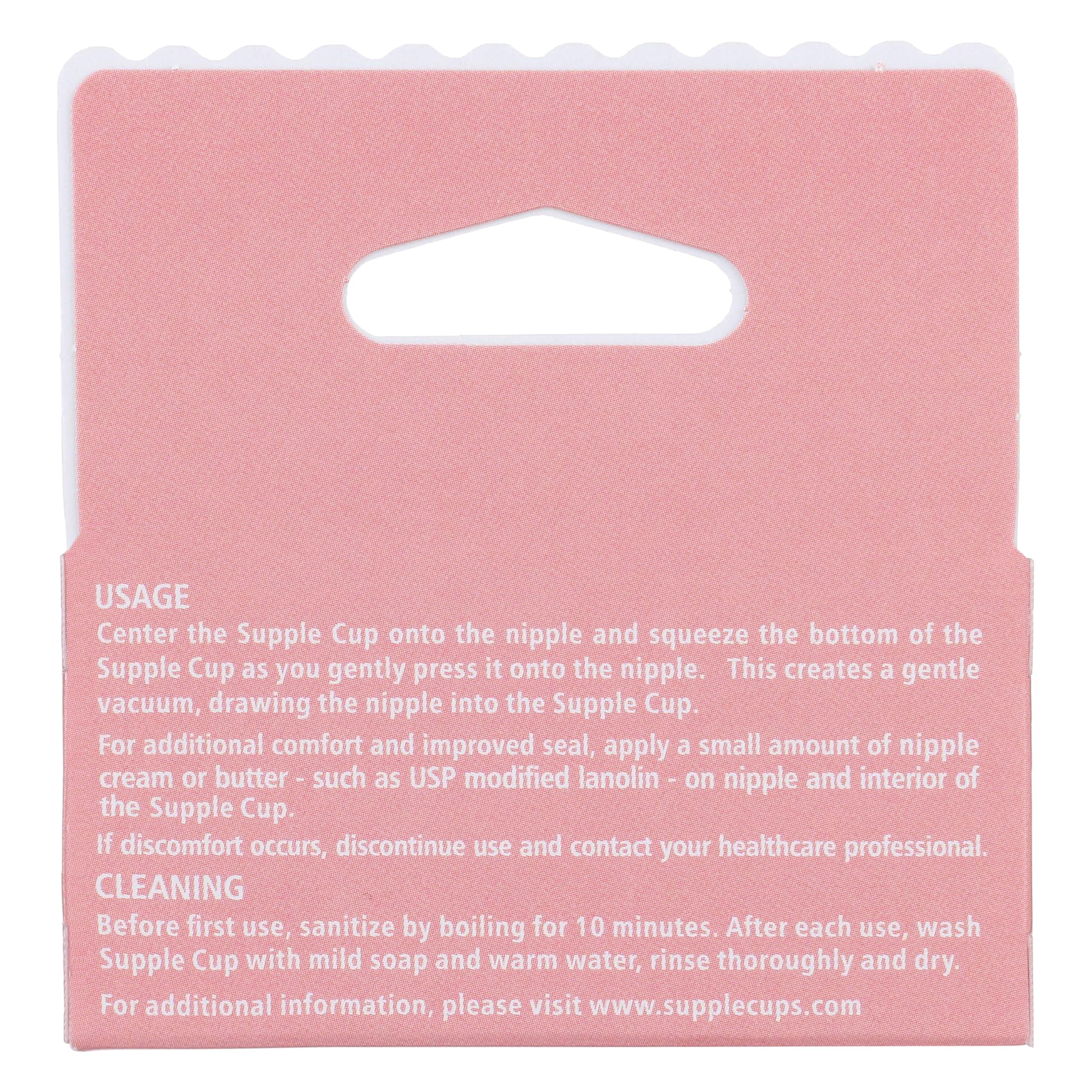 Supple Cups for Flat, Shy and Inverted Nipples (Size 1)