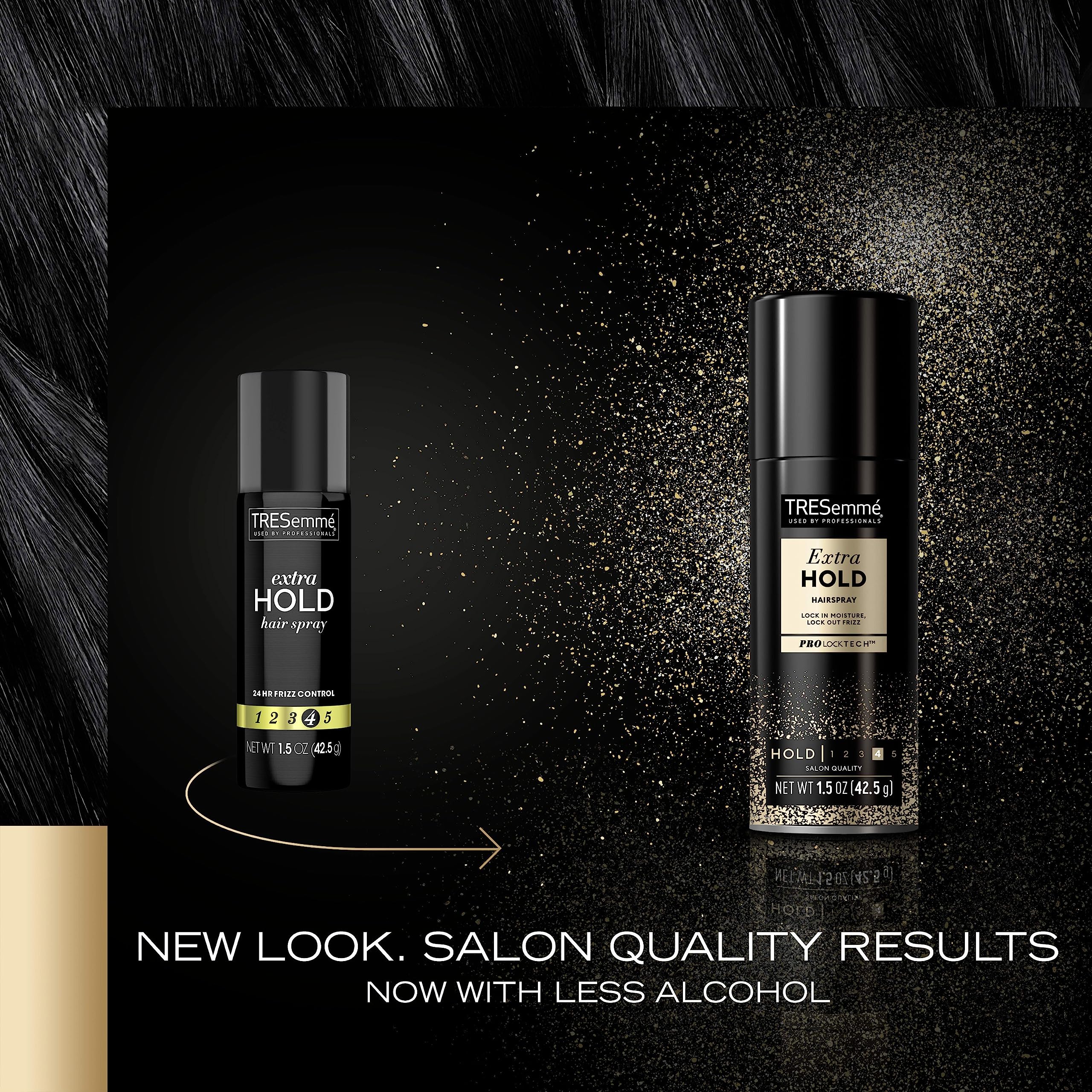 TRESemme Hair Care Travel Set – Rich Moisture Shampoo & Conditioner + Extra Hold Hairspray (3 Piece Set)