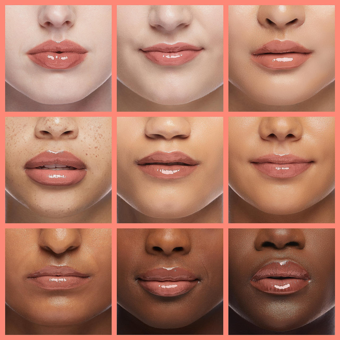 Hydrating Lip Oil Plumper Gloss - Moisturizing, No-Sticky Lip Balm for Soft, Smooth Lips (Pink)