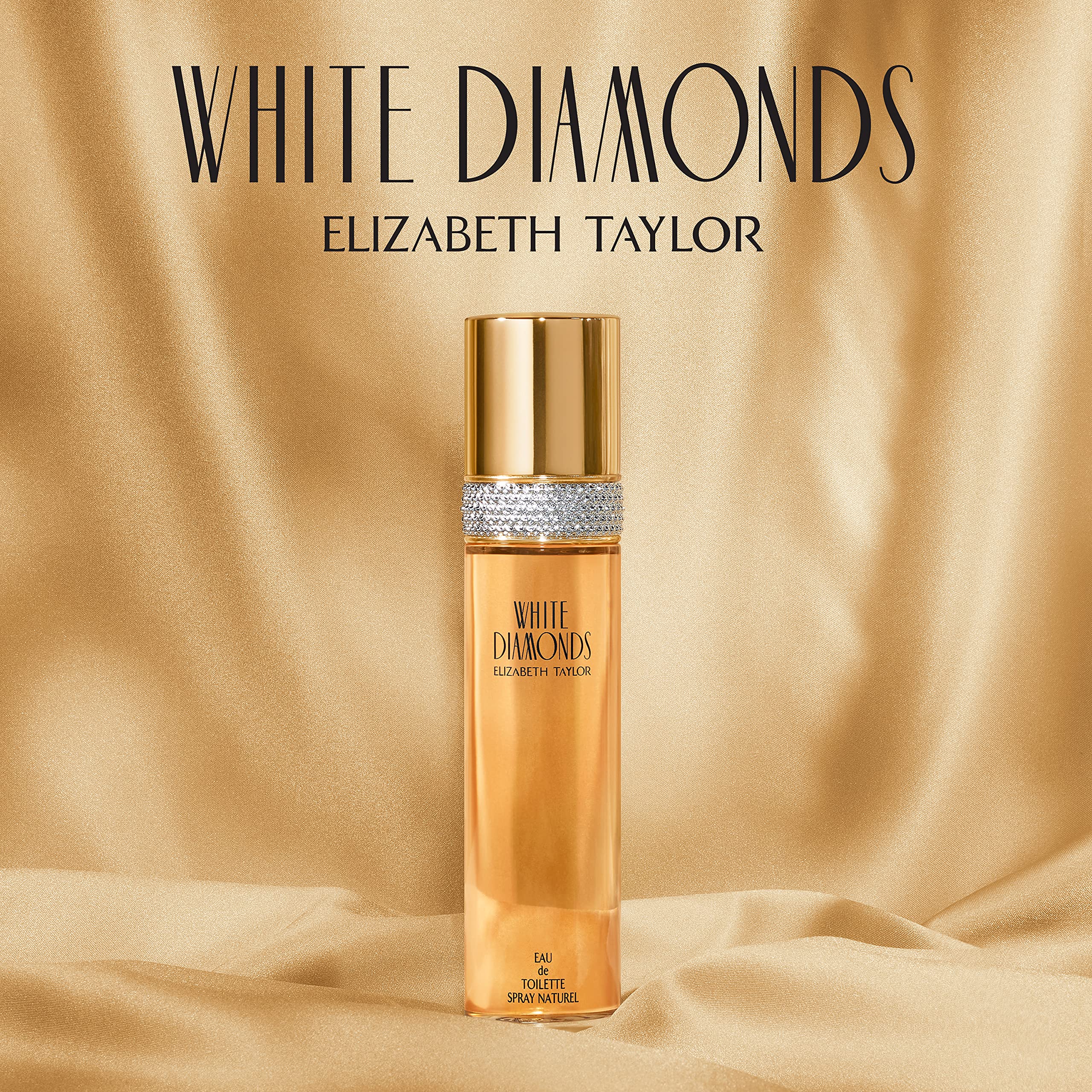 Elizabeth Taylor White Diamonds By For Women, Body Powder, 2.6-Ounce