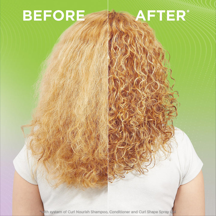 Garnier Hair Care Fructis Style Curl Shape Defining Spray Gel for Curly Hair, 3 Count