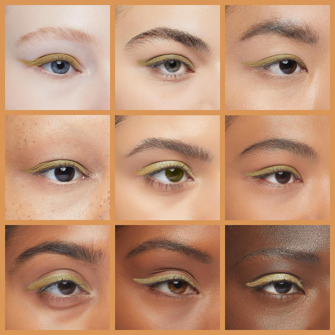 Julep When Pencil Met Gel Long-Lasting Waterproof Gel Eyeliner, Sunset Gold Shimmer