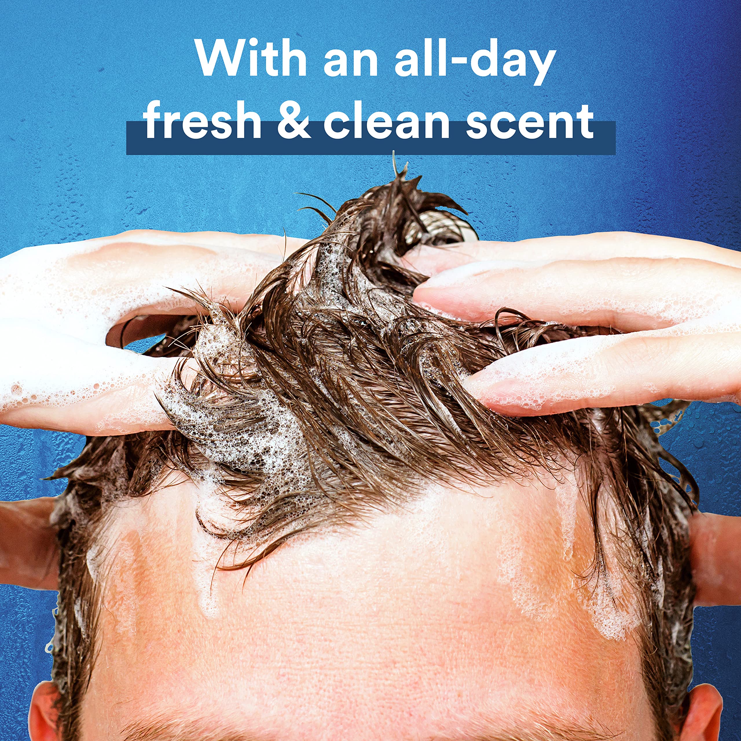 Suave Men 2 in 1 Shampoo and Conditioner Ocean Charge 12.6 Fl Oz (Pack of 6)