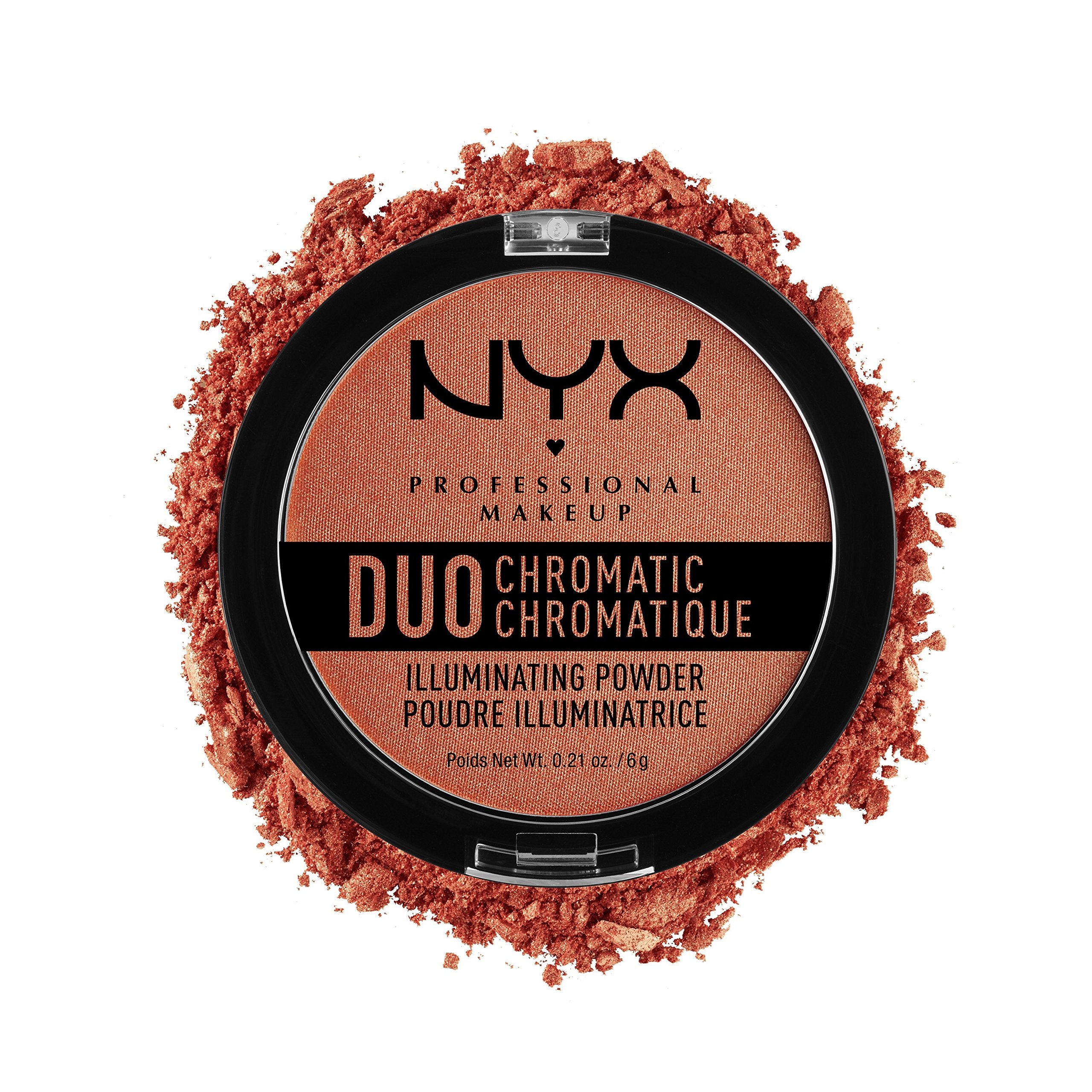 Nyx Professional Makeup Duo Chromatic Illuminating Powder, Synthetica, 6g
