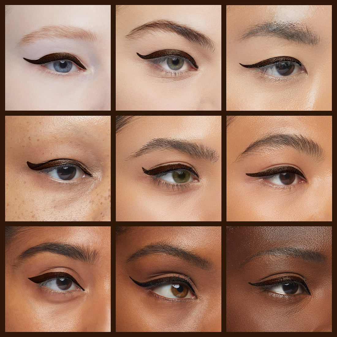NYX PROFESSIONAL MAKEUP Epic Ink Liner, Waterproof Matte Liquid Eyeliner - Brown, Vegan Formula