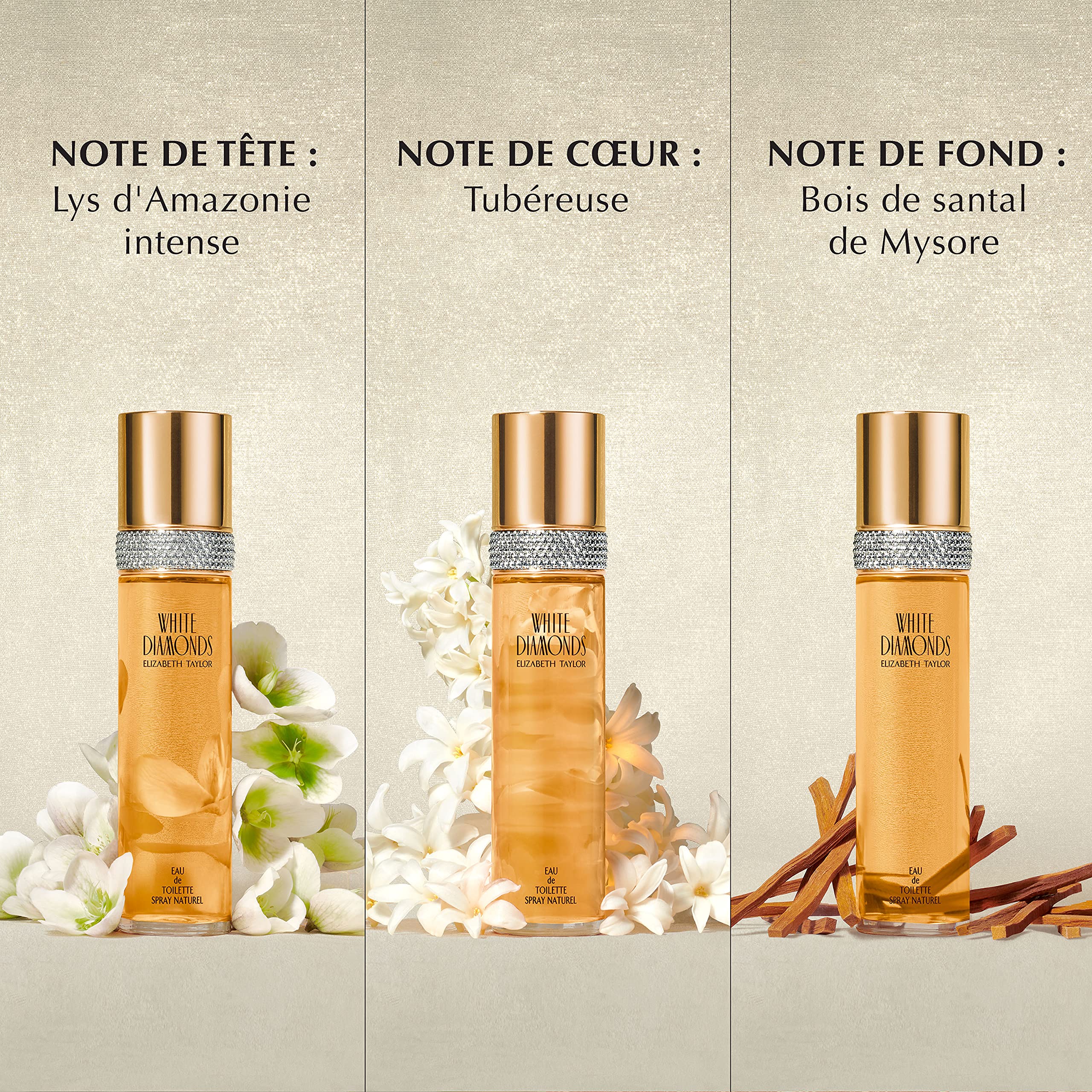 Elizabeth Taylor White Diamonds Eau De Toilette Spray (50ml)