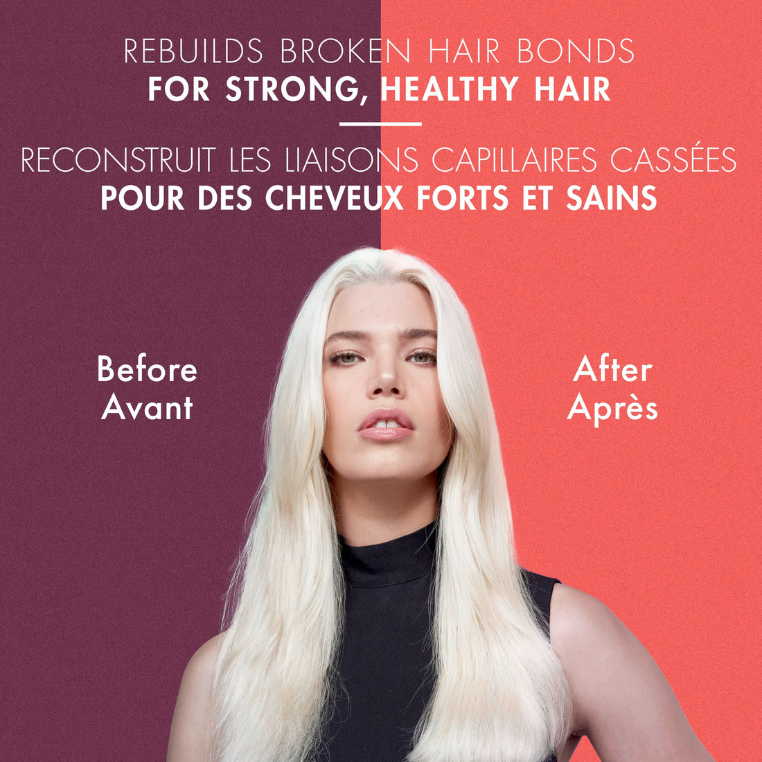 Nexxus Bond Repair Shampoo, Conditioner & Intense Rebond Treatment Bundle Amino Bond 3 Pack for All Types of Damaged Hair, with Keratin Protein and Amino Acids,