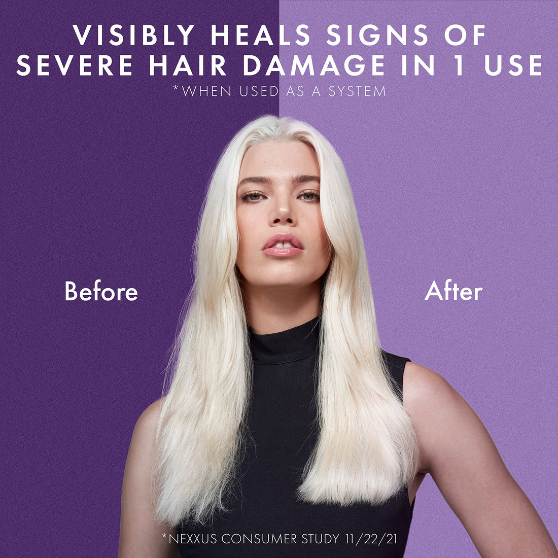 Nexxus Keraphix ProteinFusion Conditioner with Keratin Protein and Black Rice Conditioner for Damaged Hair 33.8 oz