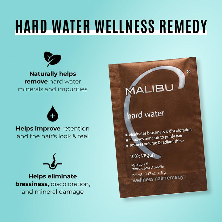 Malibu C Hard Water Wellness Hair Remedy, 12 ct.