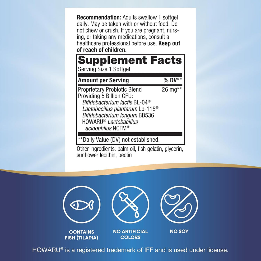 Nature's Way Max Potency Probiotic Pearls, Supports Digestive, Immune & Colon Health, 30 Softgels (Pack of 1)