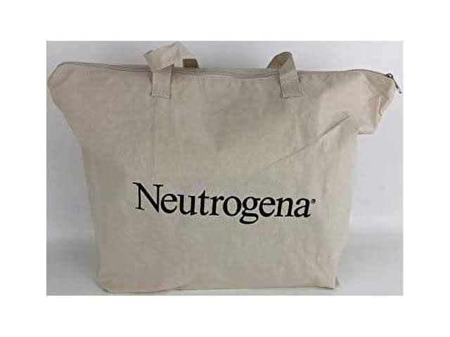 Neutrogena Aveeno suncare branded tote bag